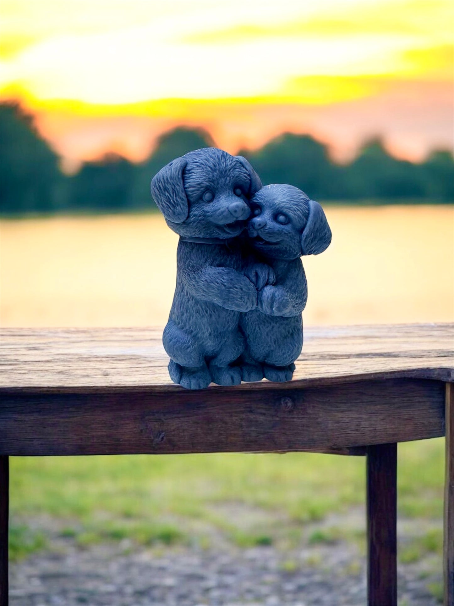 3d CUDDLING PUPPIES WAX MELT