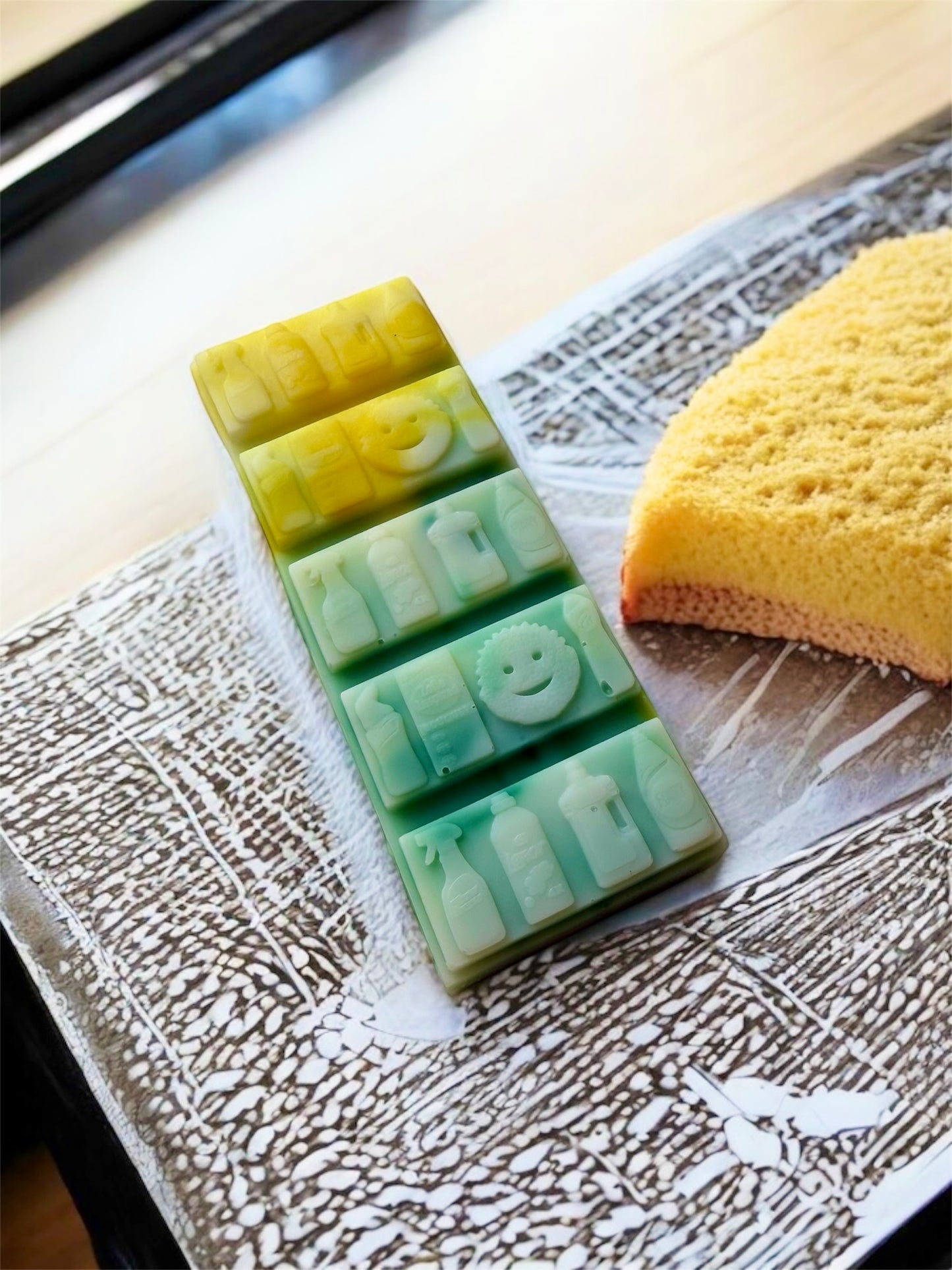 3d CLEANING WAX MELT BAR