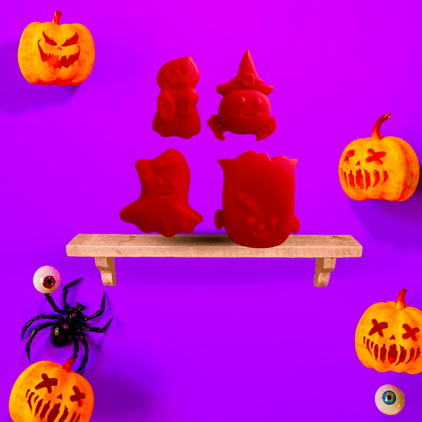 SPOOKY SEASON: 3d HALLOWEEN WAX MELT SHAPE MYSTERY BOX