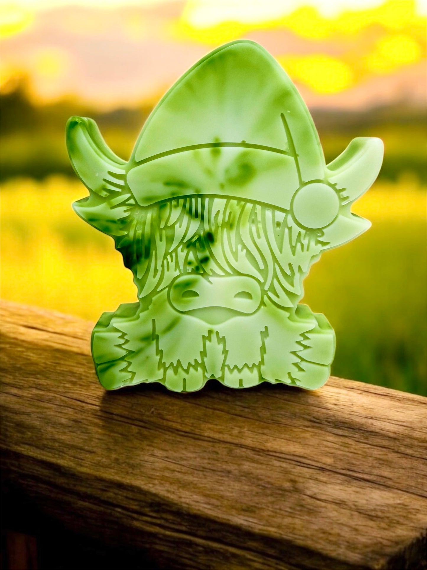 LARGE WAX MELT SHAPE 'HIGHLAND COW'