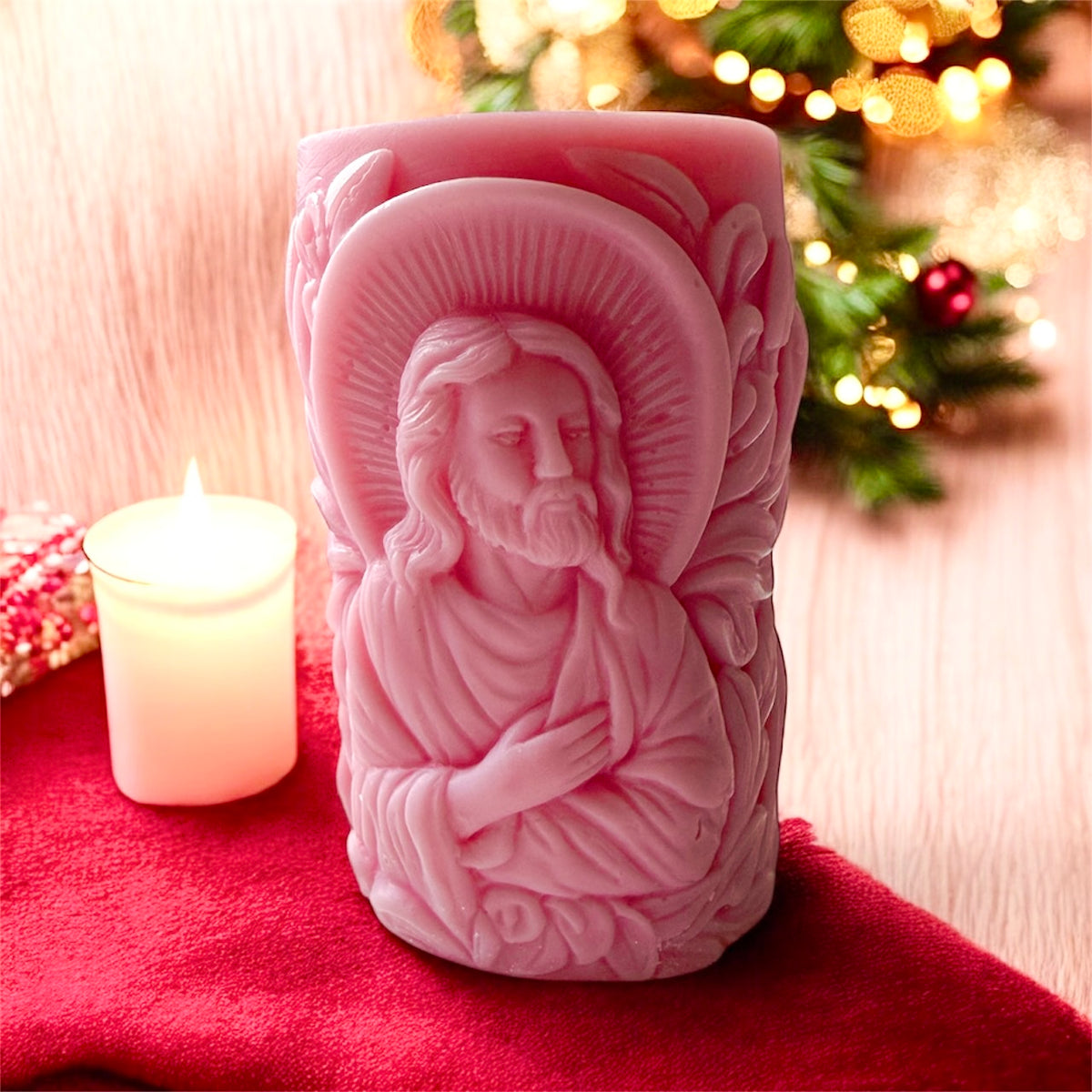 3d PILLAR WAX MELT DESIGNS: jesus prayer, forest deer, merry christmas, reindeer/tree/heart