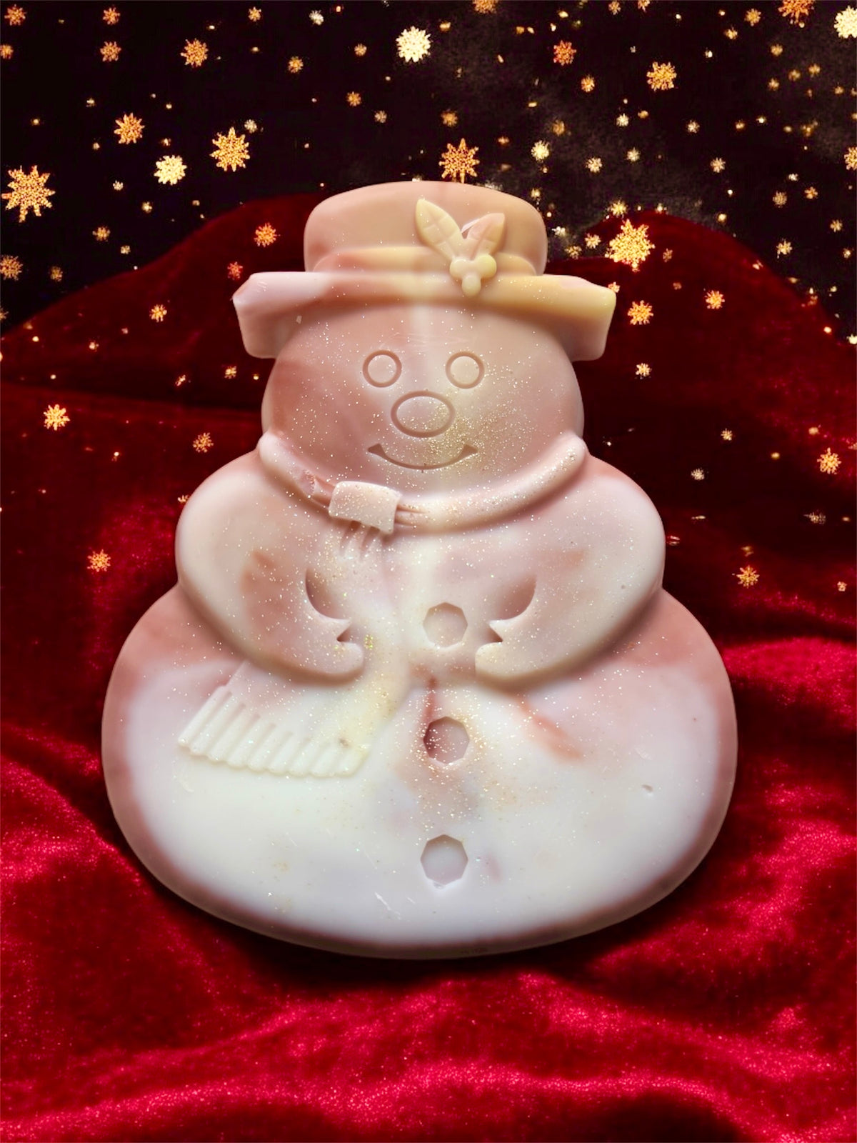 XL INDIVIDUAL 3d WAX MELT SHAPES: snowman, santa, gingerbread, tree, santa face etc