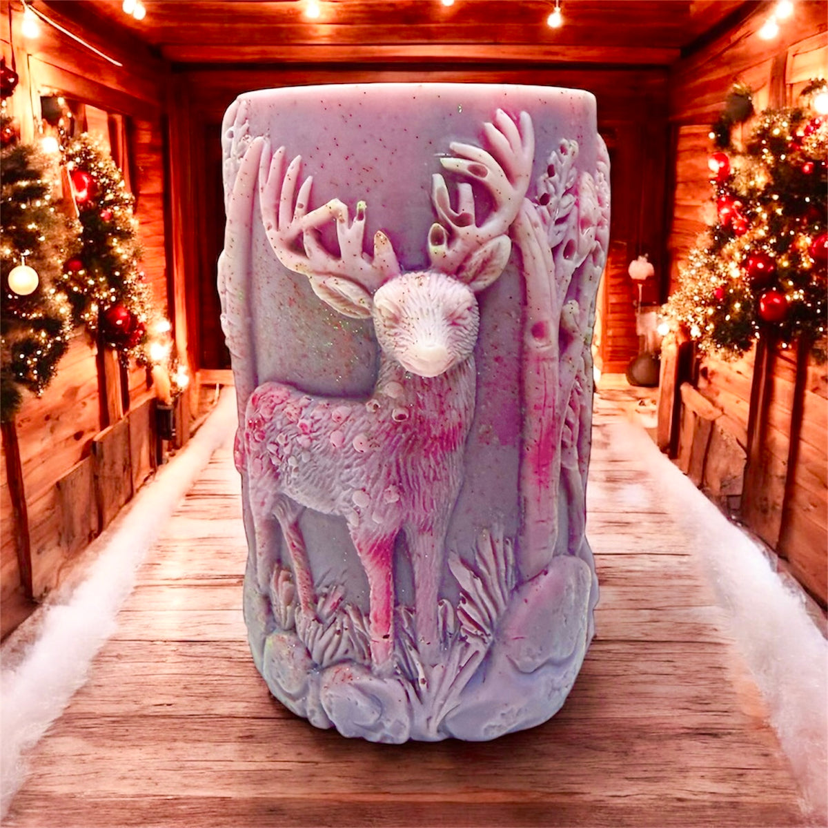 3d PILLAR WAX MELT DESIGNS: jesus prayer, forest deer, merry christmas, reindeer/tree/heart