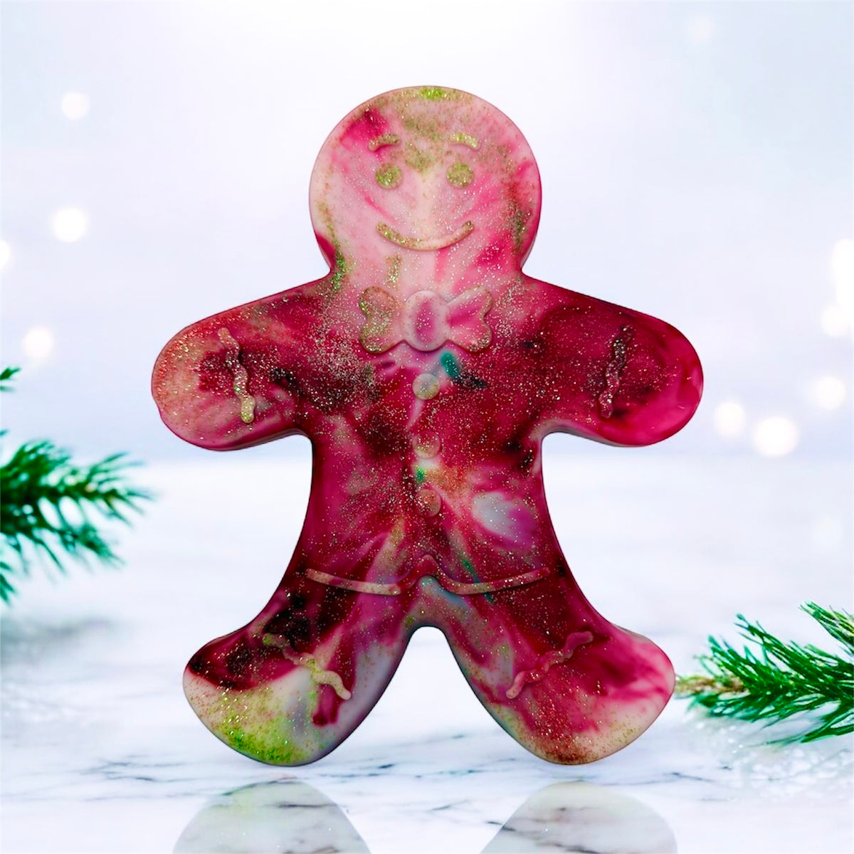 XXL 3d WAX MELT SHAPES:  house, gingerbread, candy cane, tree, snowman, snowflake etc