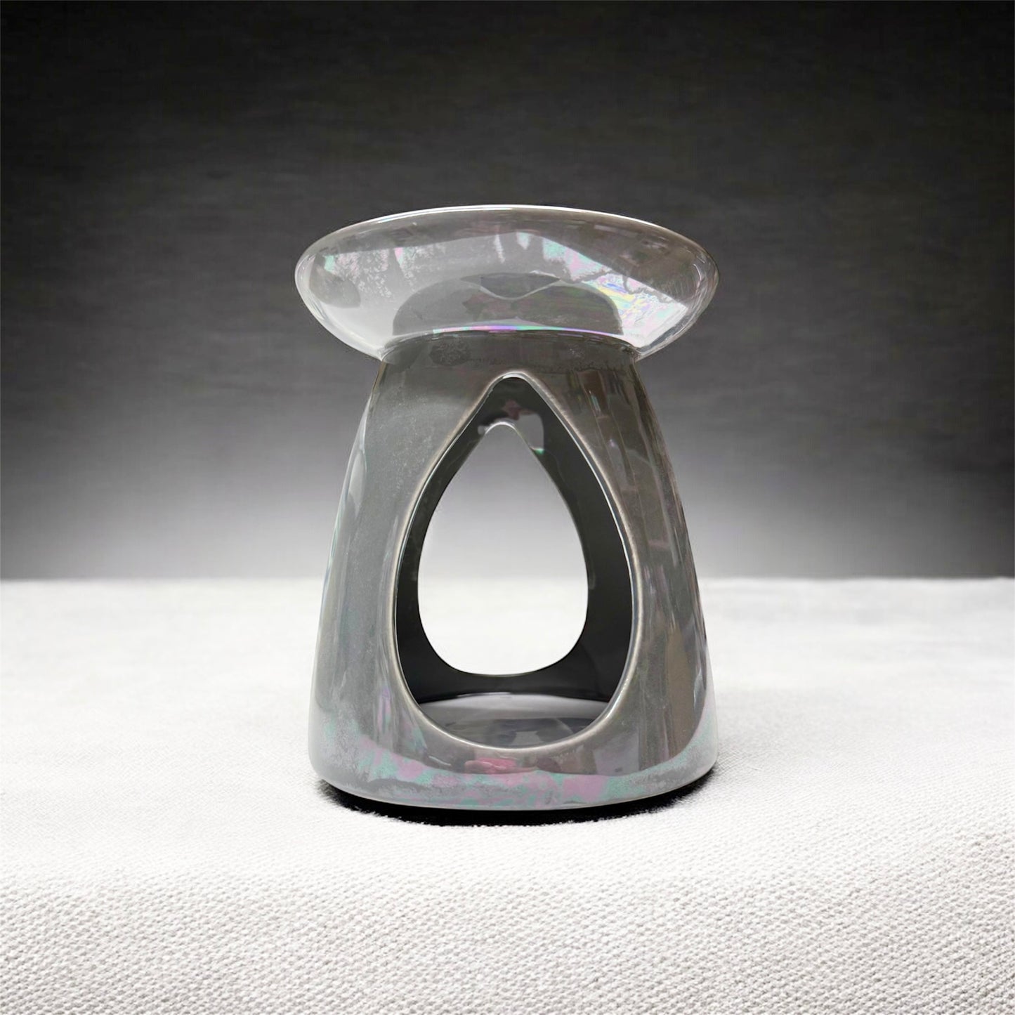 WAX MELT BURNER & 8 UNSCENTED TEALIGHTS