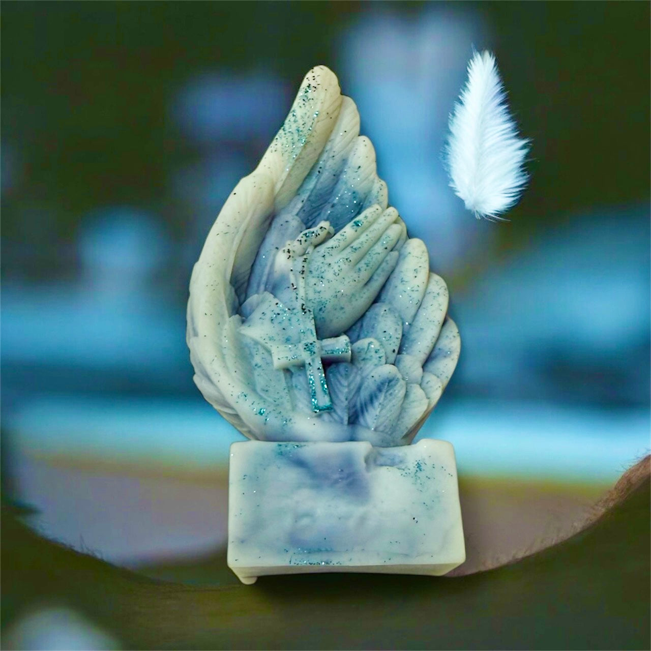 3d ANGEL WING WAX MELT