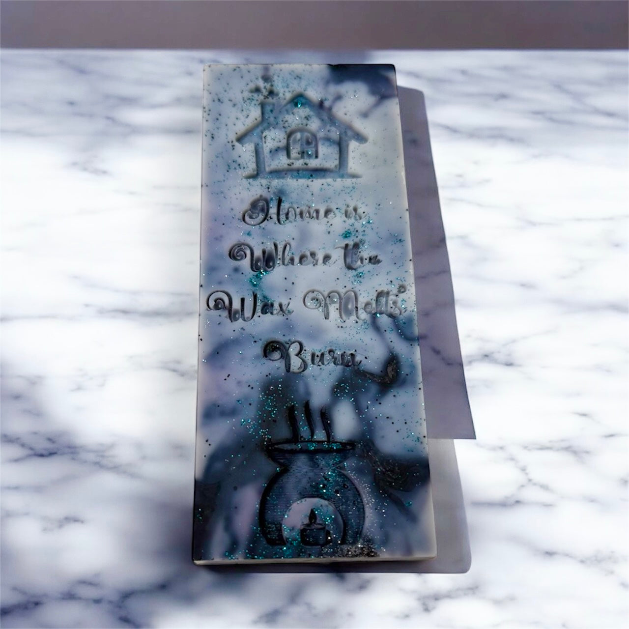 3d Wax Melt: HOME IS WHERE THE WAX MELTS BURN