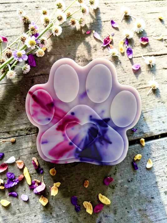 3d LARGE PAW WAX MELT