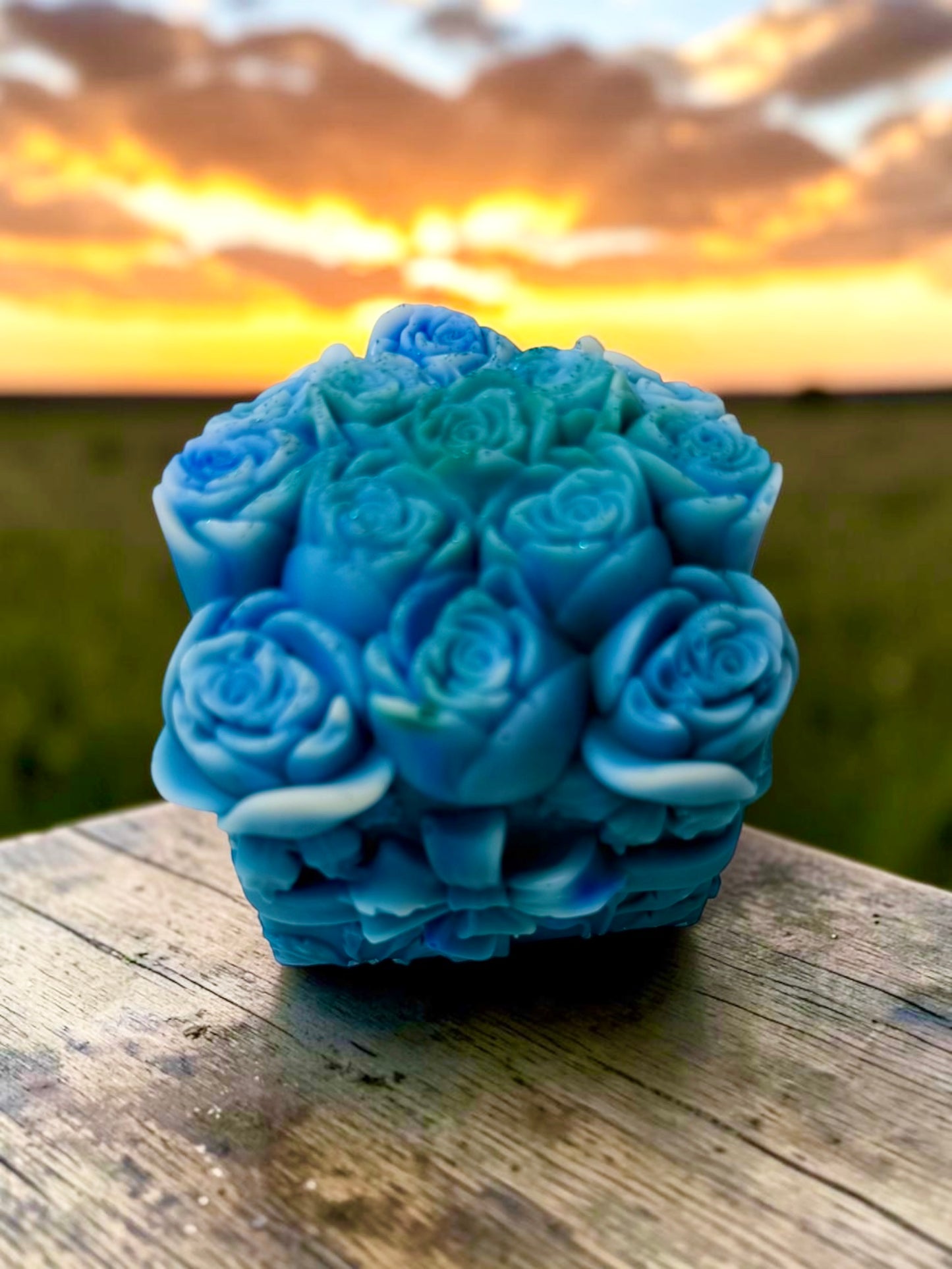 3d BASKET OF ROSES Wax Melt