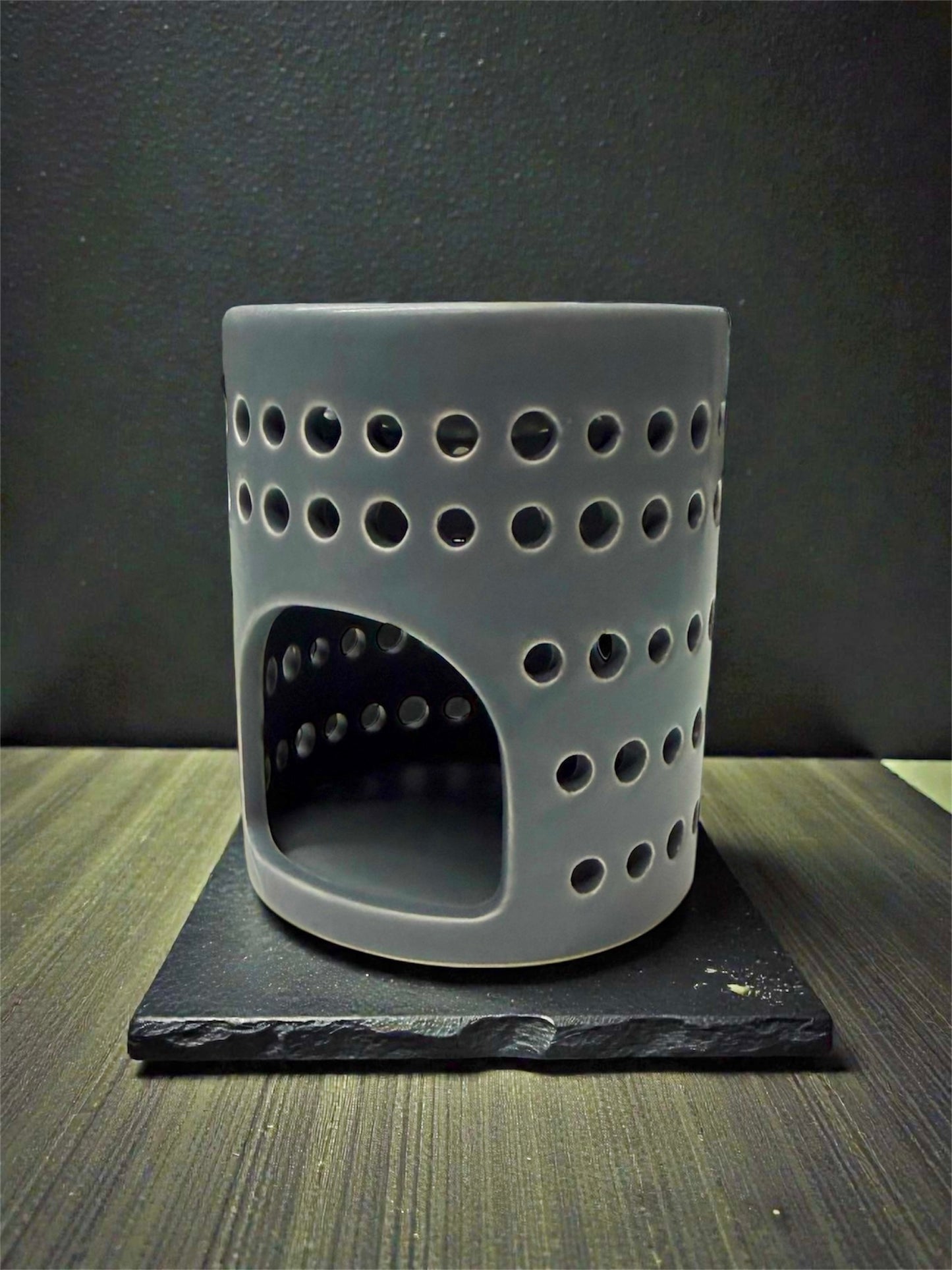 WAX MELT BURNER & 8 UNSCENTED TEALIGHTS