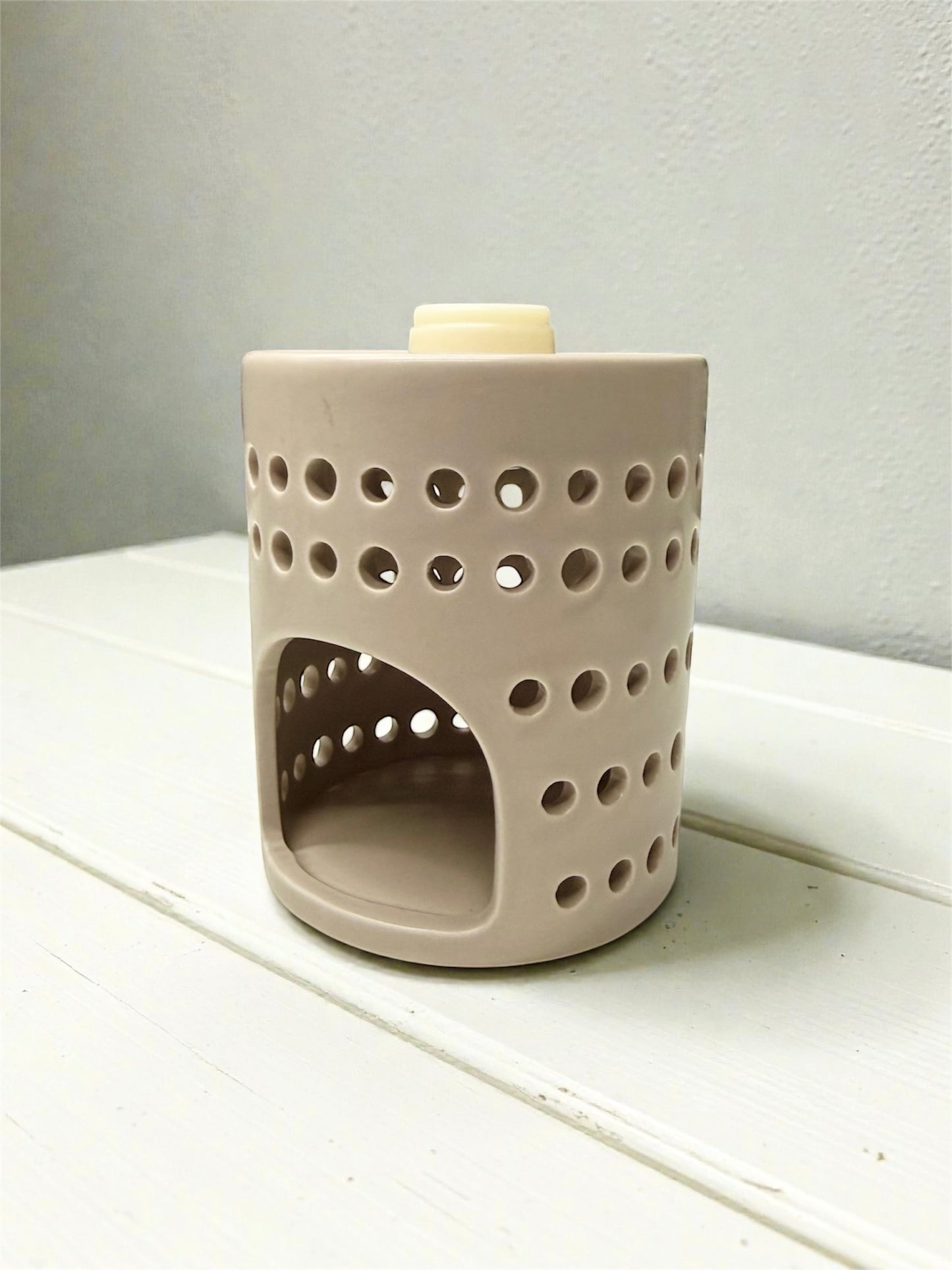 WAX MELT BURNER & 8 UNSCENTED TEALIGHTS