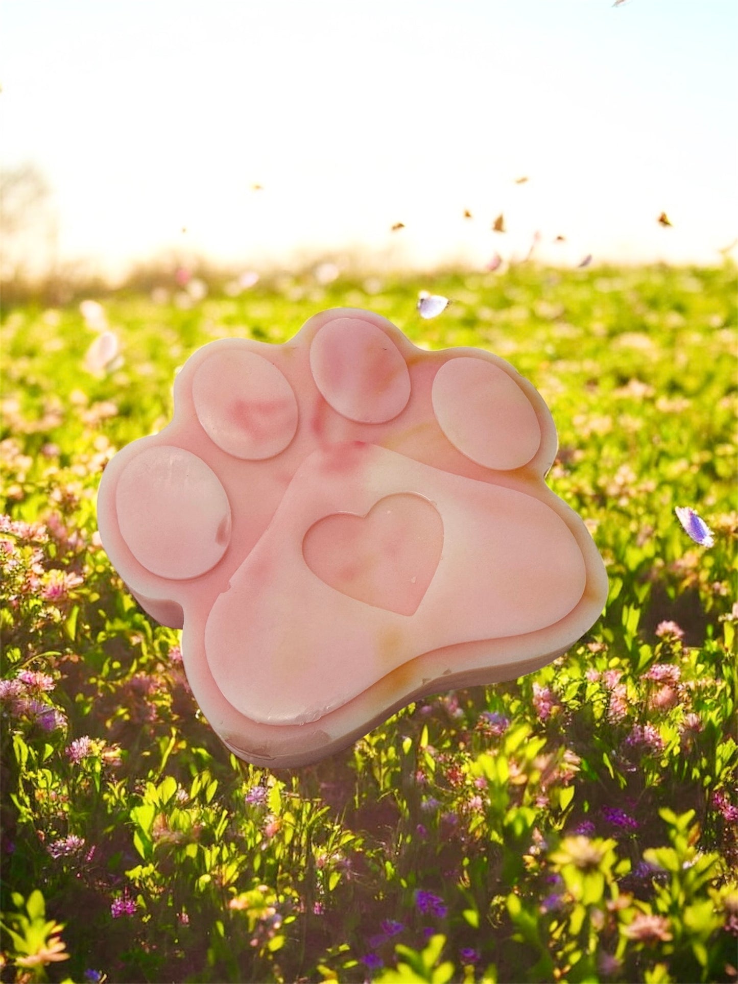 3d LARGE PAW WAX MELT