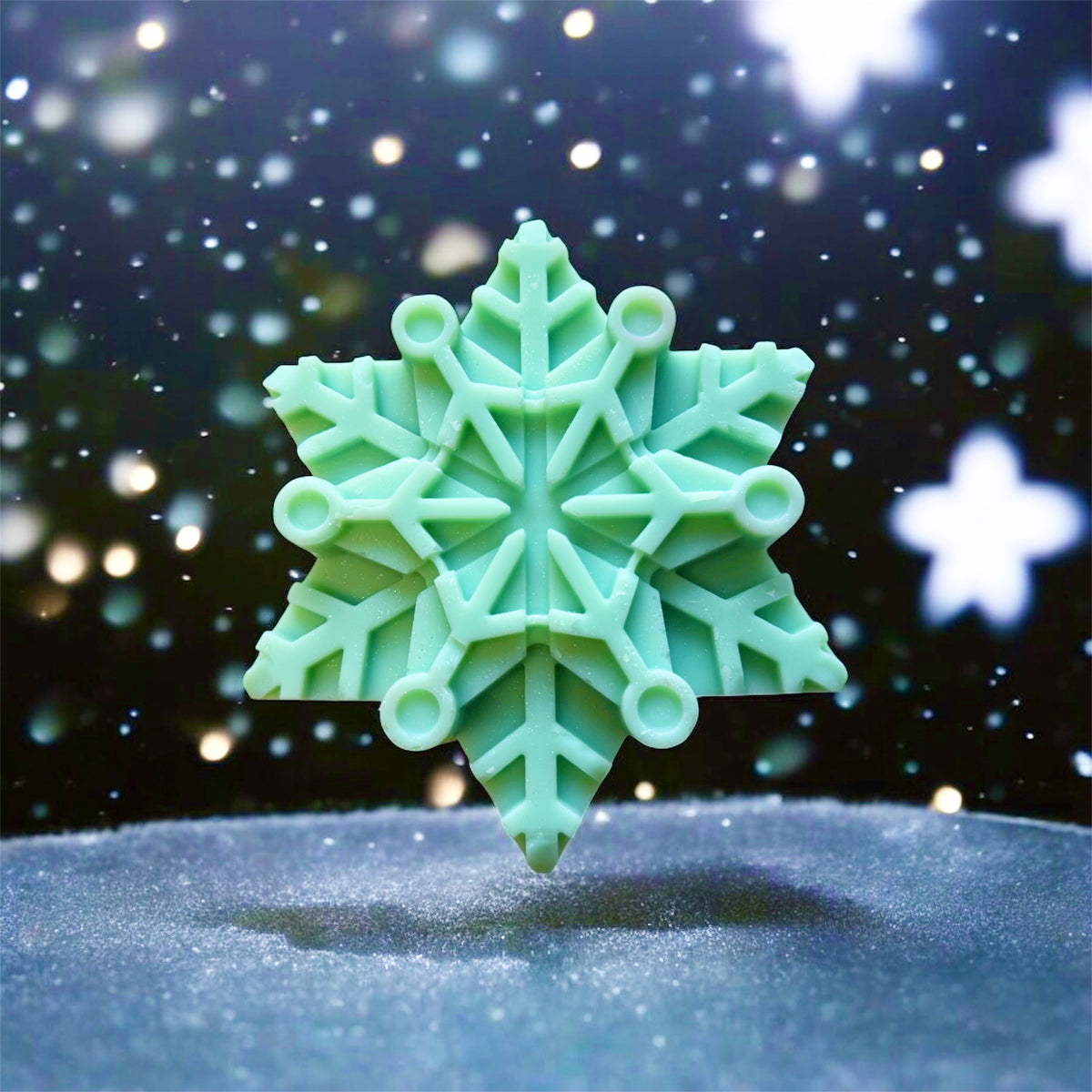 XXL 3d WAX MELT SHAPES:  house, gingerbread, candy cane, tree, snowman, snowflake etc