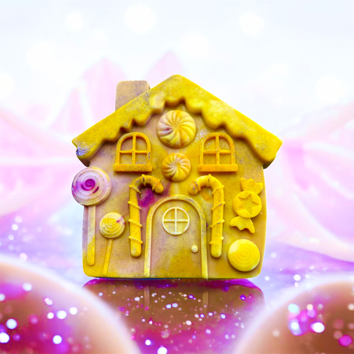 XXL 3d WAX MELT SHAPES:  house, gingerbread, candy cane, tree, snowman, snowflake etc