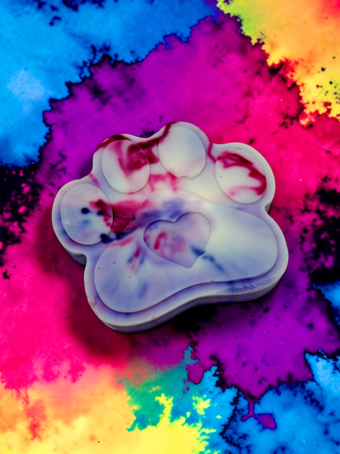 3d LARGE PAW WAX MELT