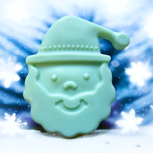 CHRISTMAS XL INDIVIDUAL 3d WAX MELT SHAPES: snowman, santa, gingerbread/scarf, tree, santa face, gingerbread/bow etc