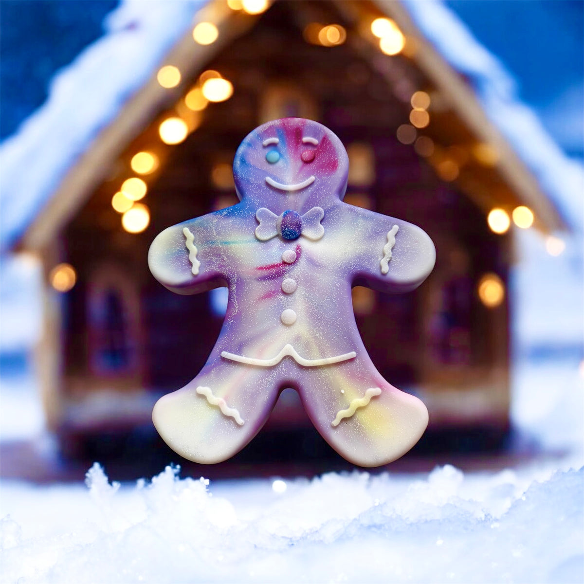 XXL 3d WAX MELT SHAPES:  house, gingerbread, candy cane, tree, snowman, snowflake etc