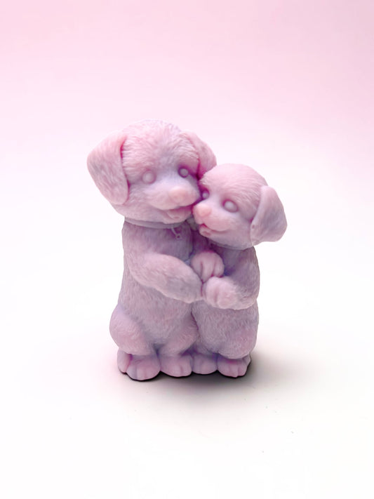 3d CUDDLING PUPPIES WAX MELT