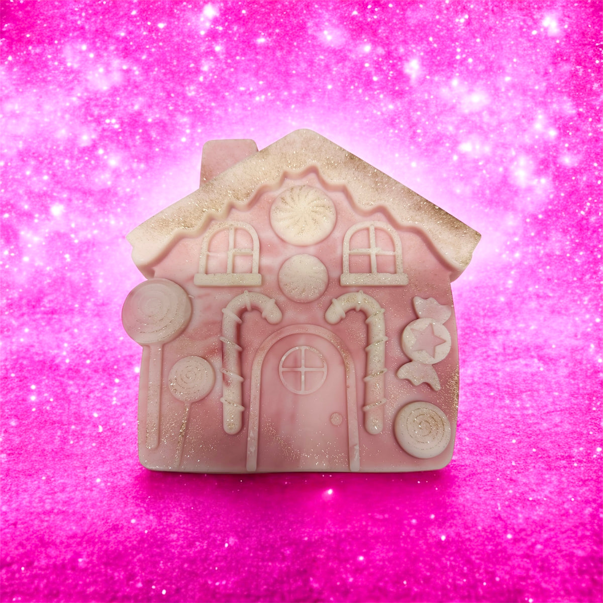 XXL 3d WAX MELT SHAPES:  house, gingerbread, candy cane, tree, snowman, snowflake etc