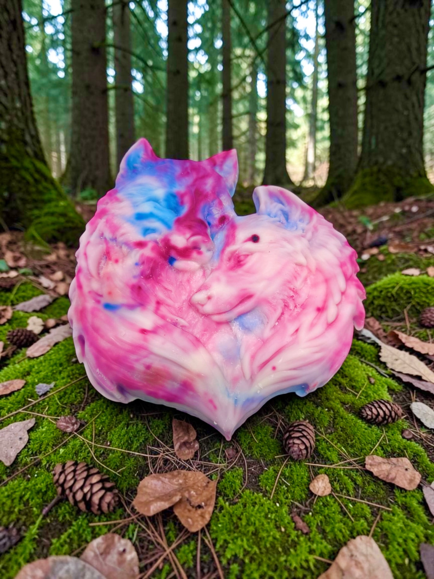 XL WAX MELT SHAPE WOLVES