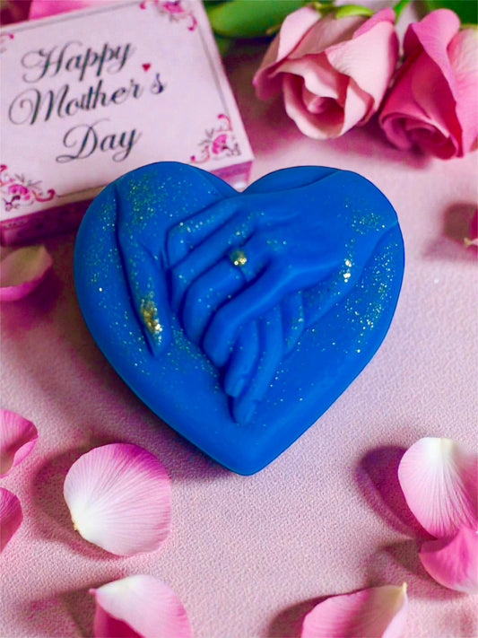 LARGE WAX MELT RING HAND HEART