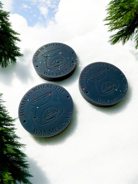 TRIO WAX MELT: 3d 'HOME IS WHERE THE WAX MELTS ARE