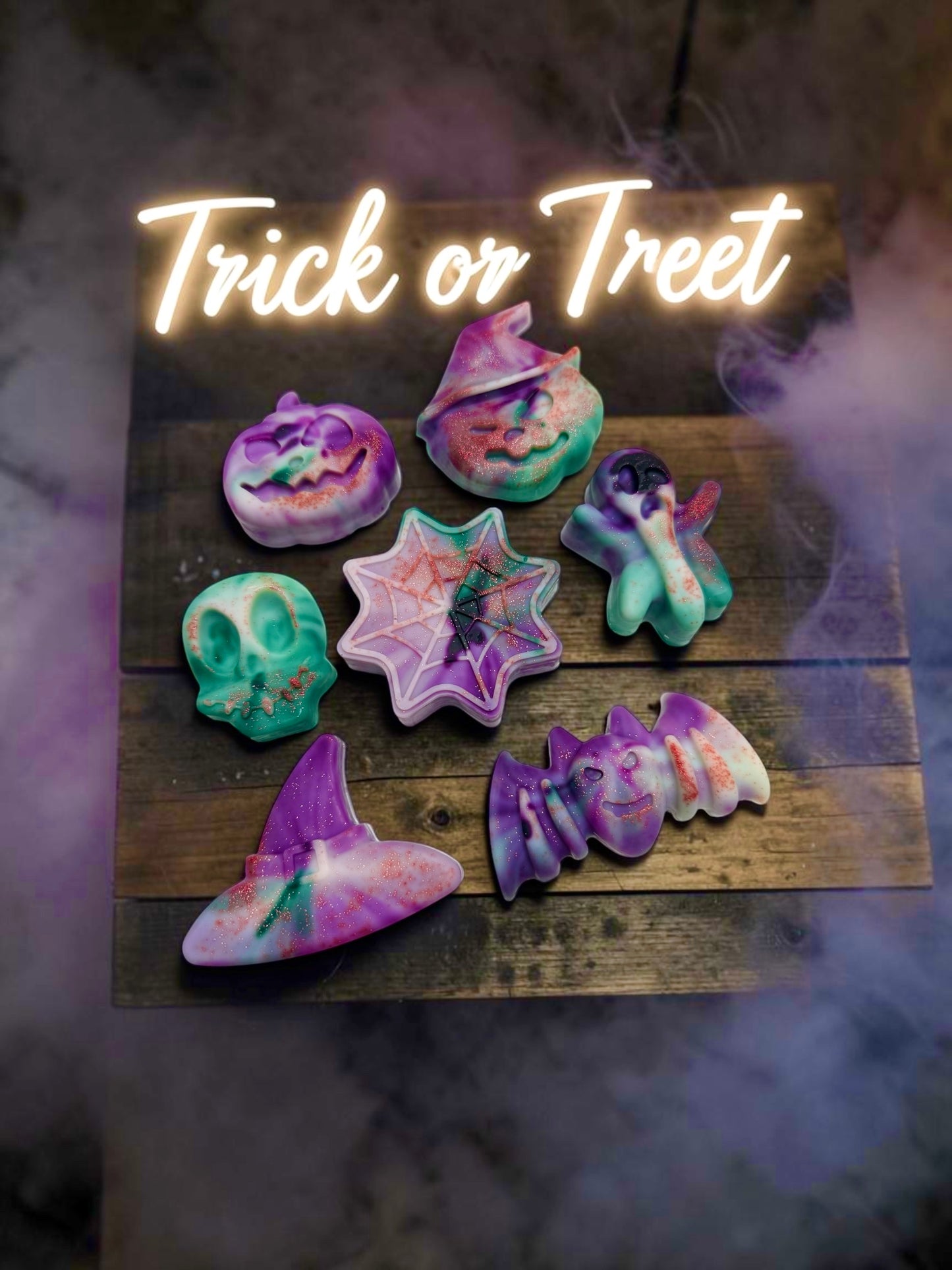 HALLOWEEN: MYSTERY 3d SHAPE WAX MELT SHAPE BOX