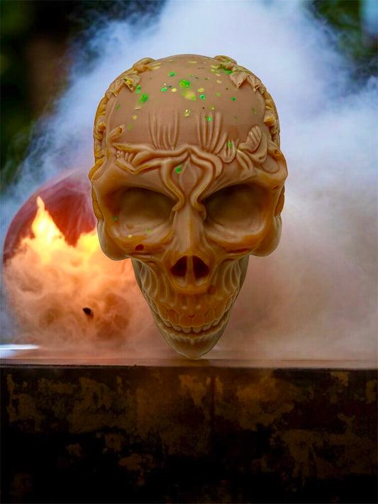 HALLOWEEN: 3d SKULL HEAD (3 designs)