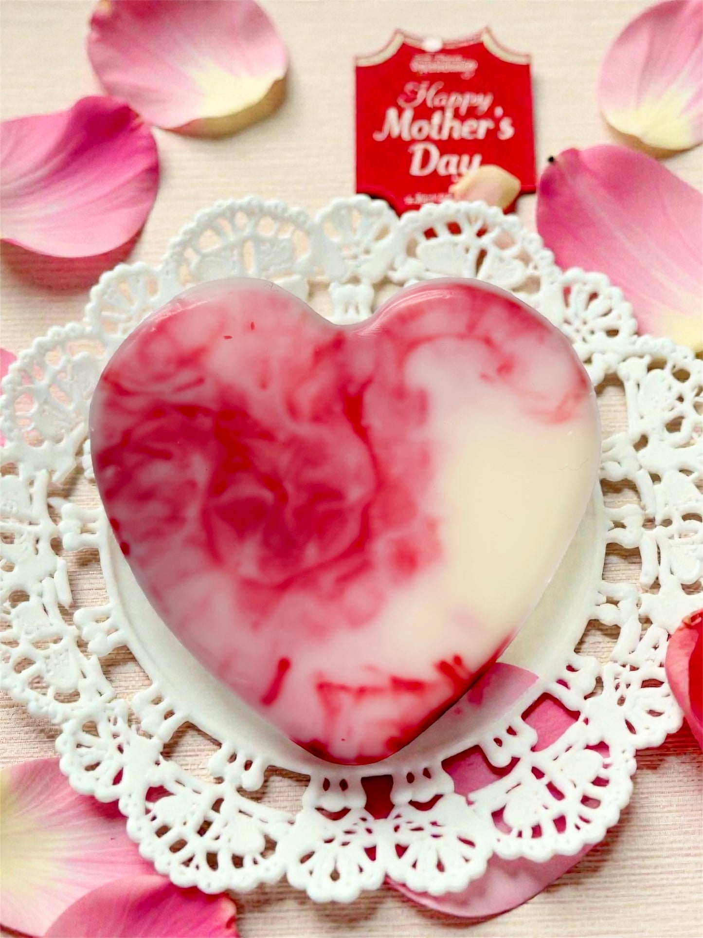 LARGE WAX MELT HEART