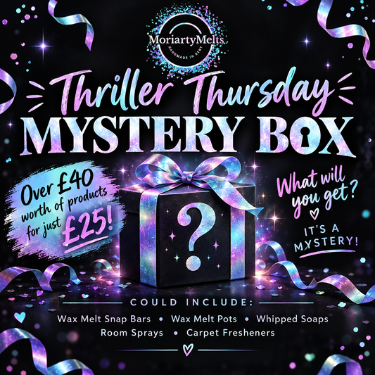 THRILLER THURSDAY MYSTERY BOX (at least £40 worth)