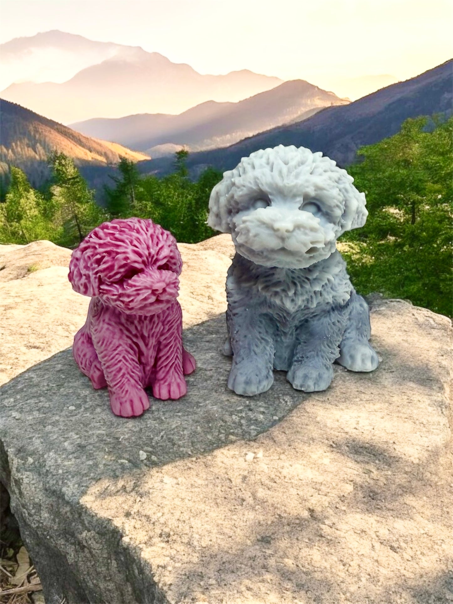 XL & MEDIUM 3d WAX MELT DOG