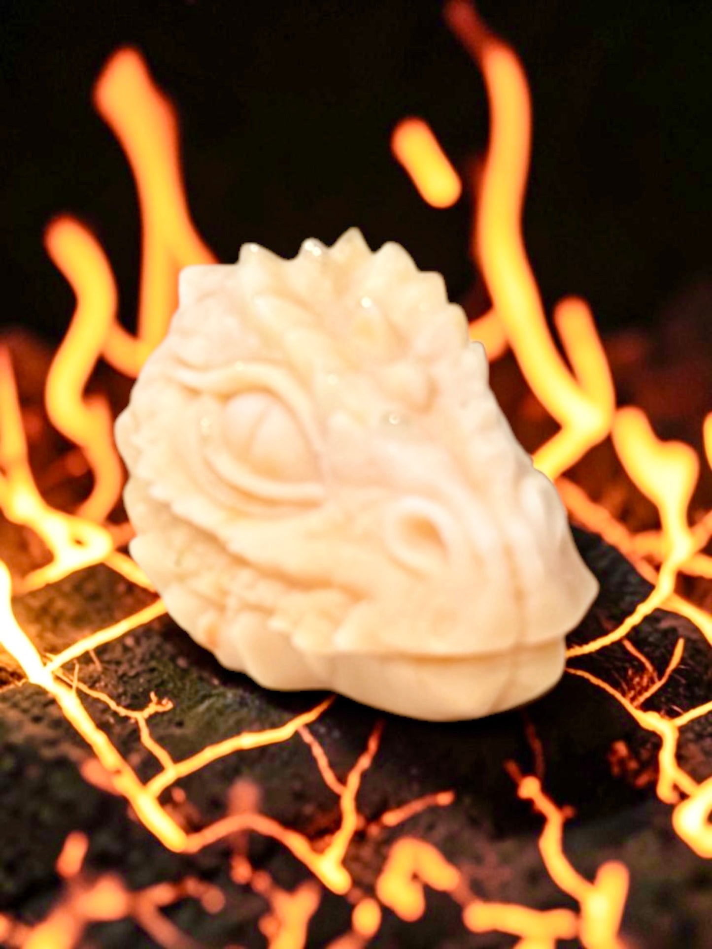 3d DRAGON HEAD WAX MELT
