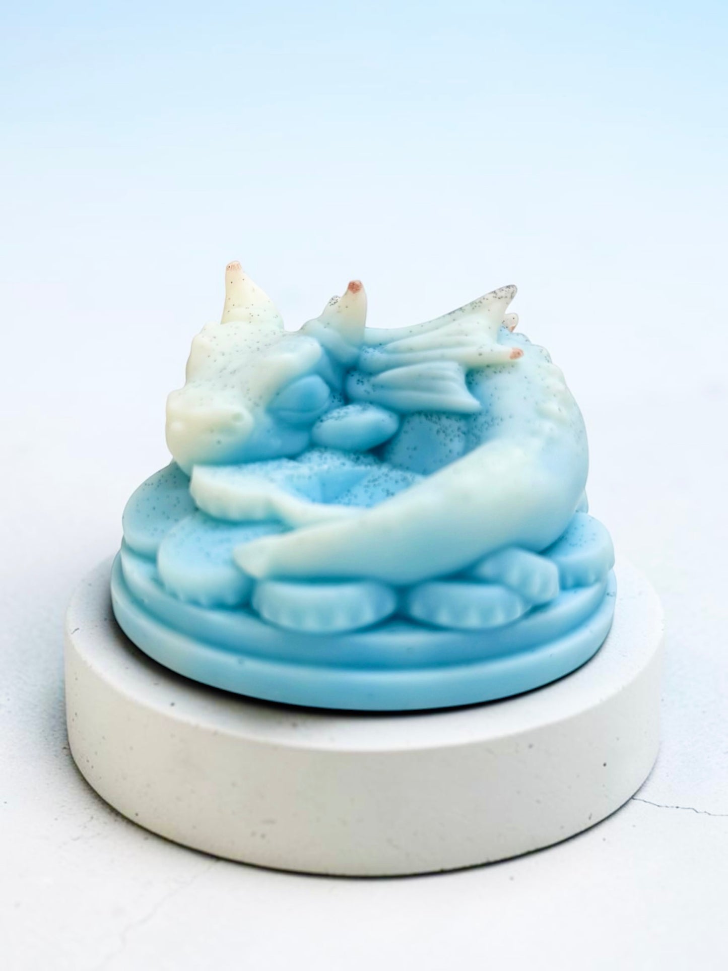 3d SLEEPING DRAGON WAX MELT