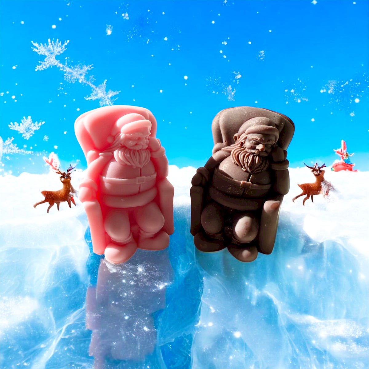 LARGE INDIVIDUAL SHAPES: nutcracker, gingerbread, gingerlady, snowman, penguin, santa etc