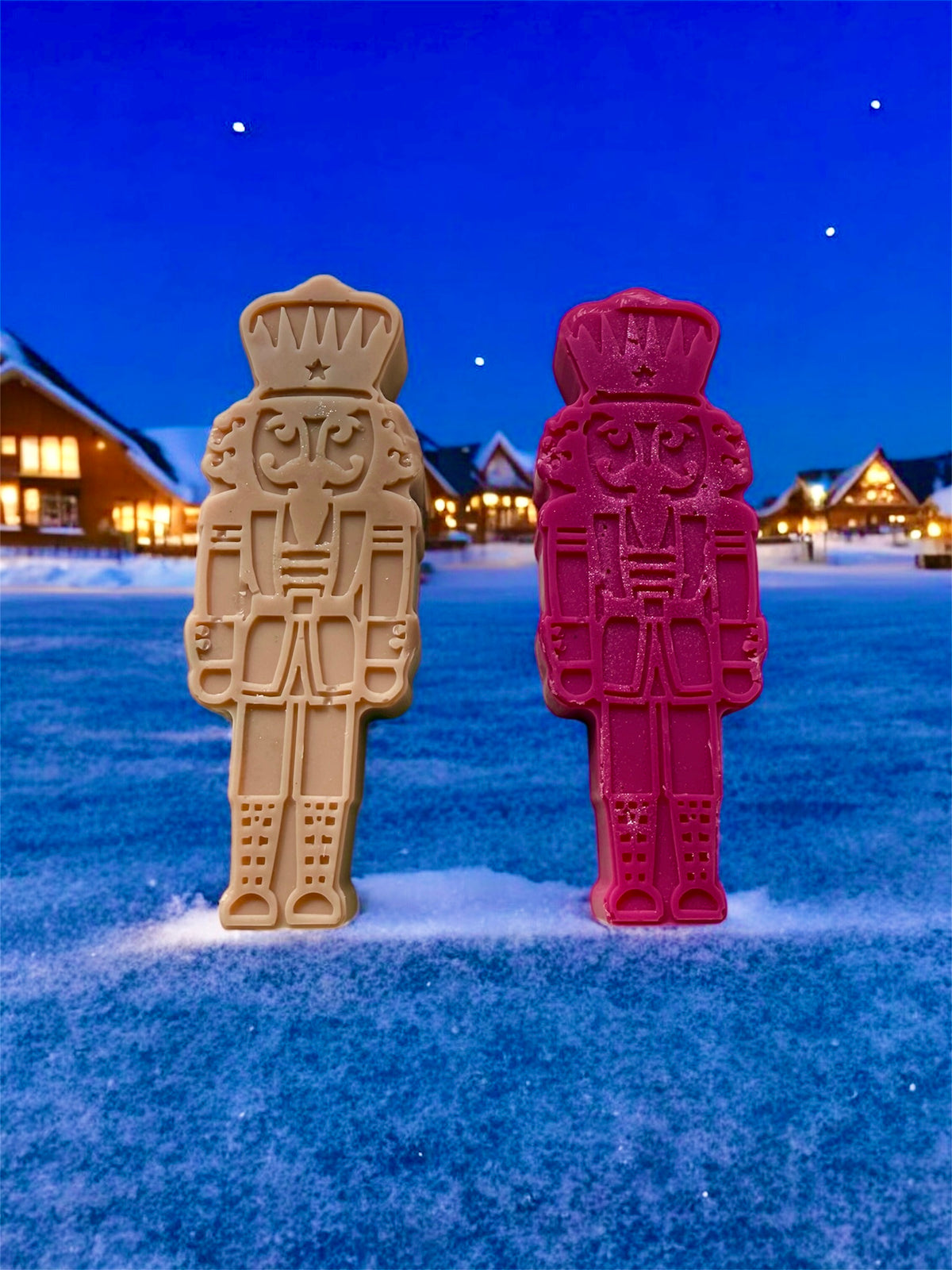 LARGE INDIVIDUAL SHAPES: nutcracker, gingerbread, gingerlady, snowman, penguin, santa etc
