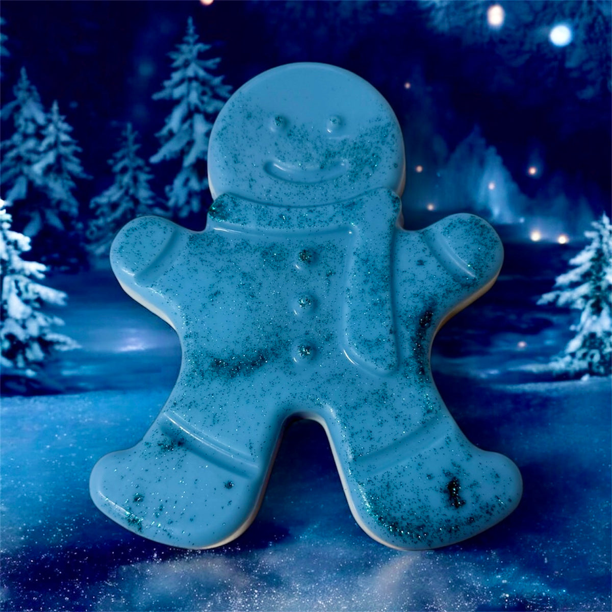 XL INDIVIDUAL 3d WAX MELT SHAPES: snowman, santa, gingerbread, tree, santa face etc