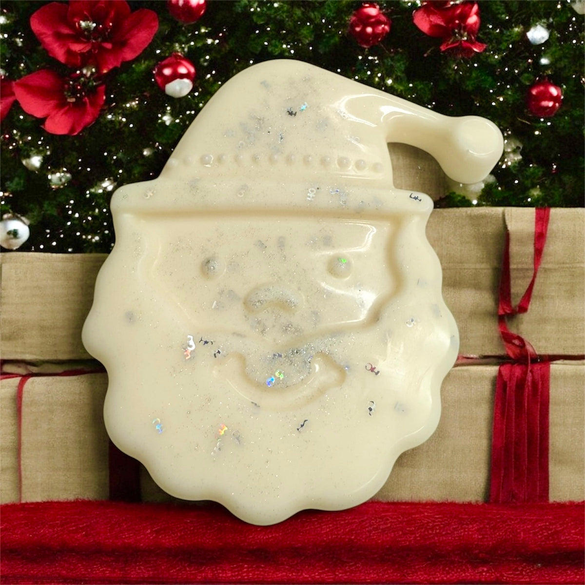 XL INDIVIDUAL 3d WAX MELT SHAPES: snowman, santa, gingerbread, tree, santa face etc