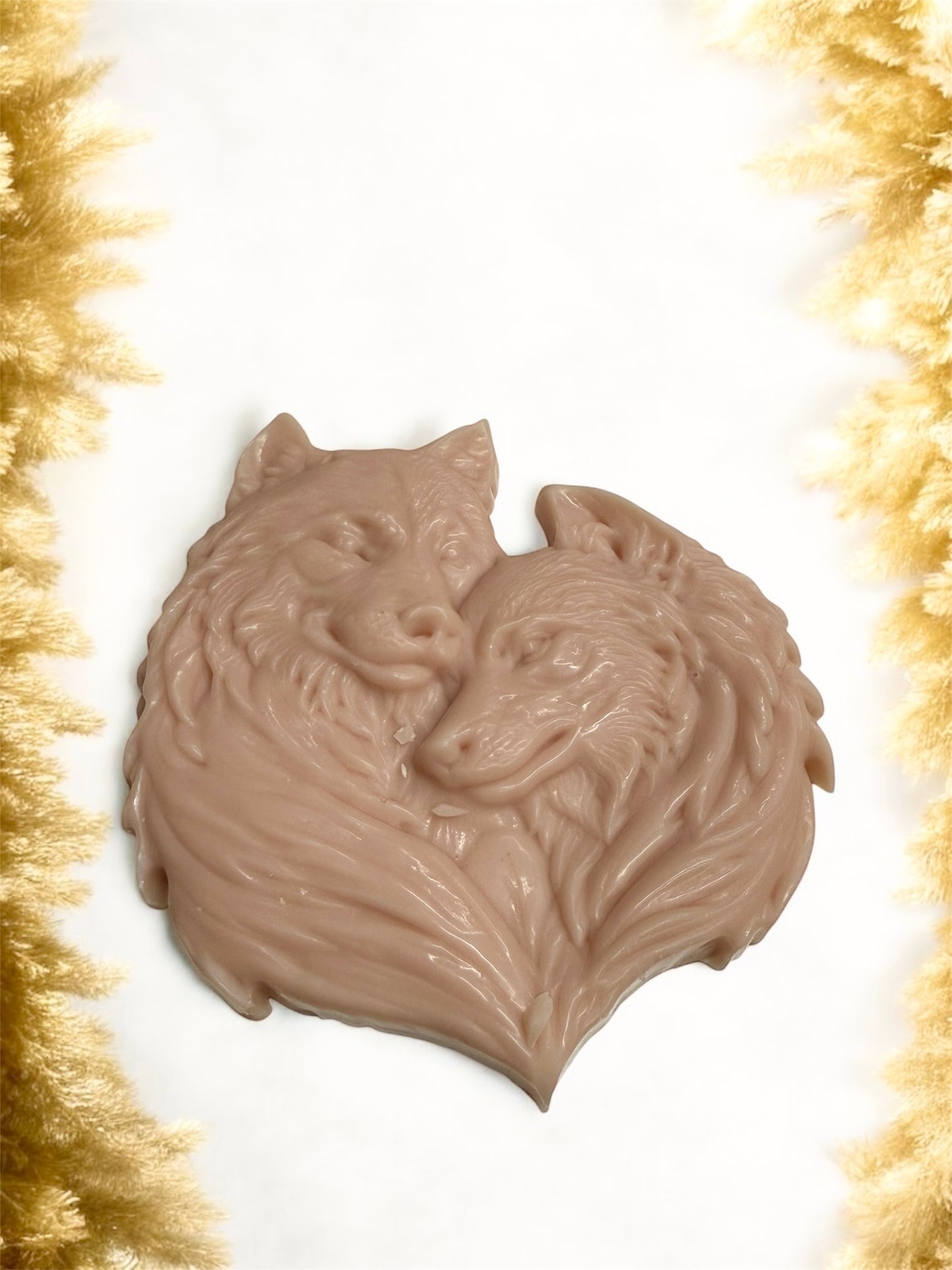 XL WAX MELT SHAPE WOLVES